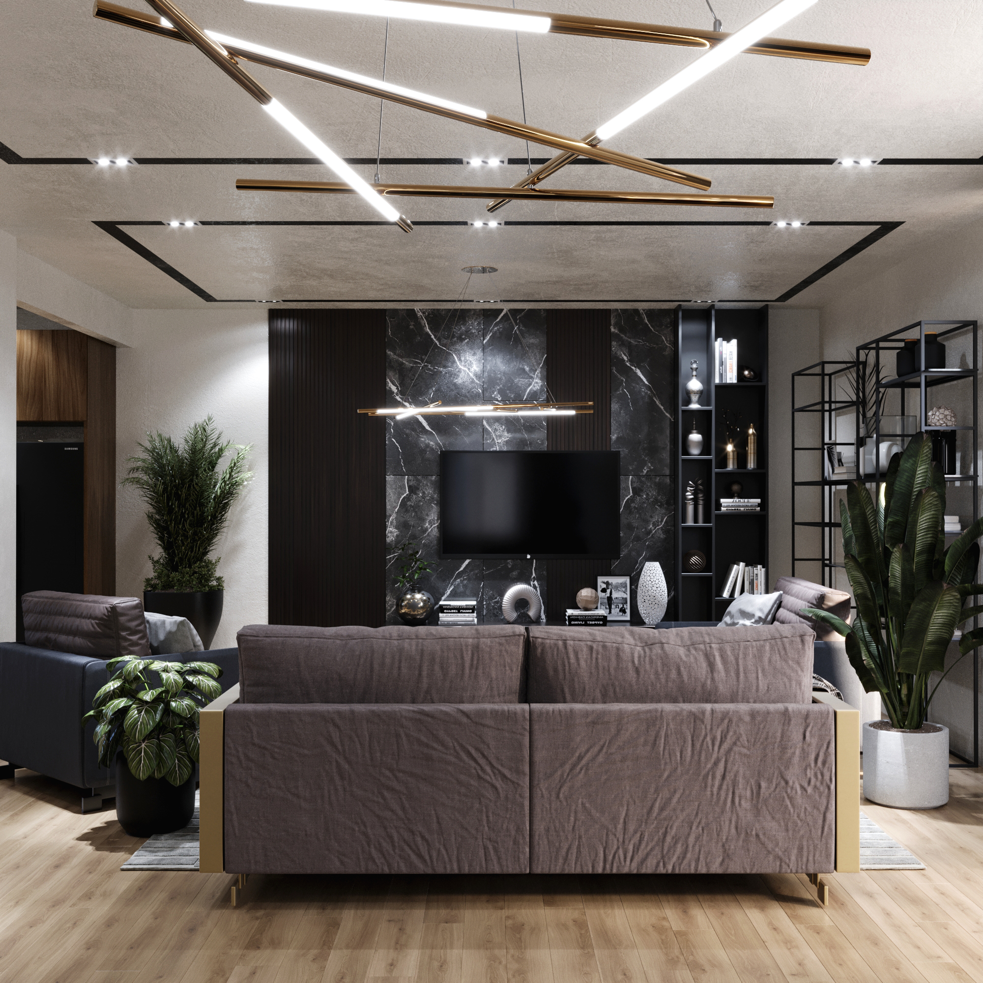 interior design with lsf structure